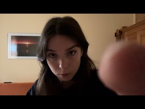 touching your face asmr | camera tapping, personal attention *semi chaotic*