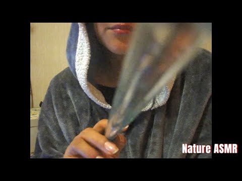 ASMR Personal Attention, poking, tapping, tracing, and brushing
