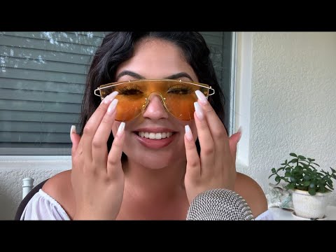 ASMR | Lets Try On All Of My Sunglasses 🕶 (lots of tapping and tinglezz)