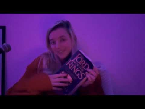ASMR Reading Lord of the Rings to You : Who Will Fall Asleep First ?? [ trying not to fall asleep ]