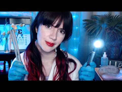 [ASMR] Very Detailed Face and Ear Exam ~ Doctor Roleplay for Sleep