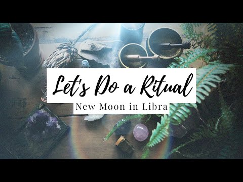 Join Me for a New Moon Ritual/New Moon in Libra Oct 2021 (Reiki with Anna)