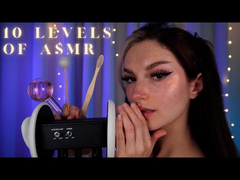 ASMR 10 Levels of Tingles | How Long Can You Go Without Tingling?