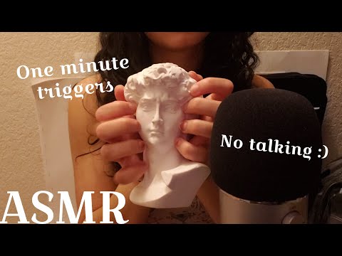ASMR - One Minute Triggers | No talking