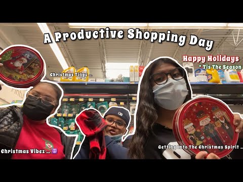 A PRODUCTIVE SHOPPING DAY *CHRISTMAS TINGZ , SHOPPING , VLOGGING* | Alexis Rodriguez
