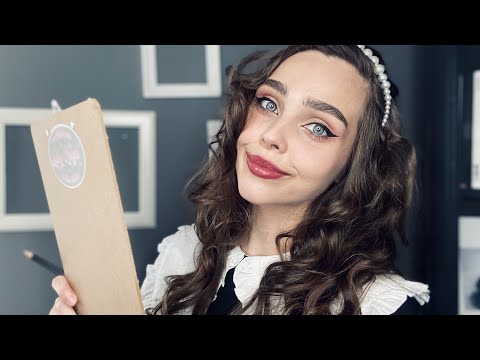 Girlfriend sketches you roleplay & personal attention | ASMR