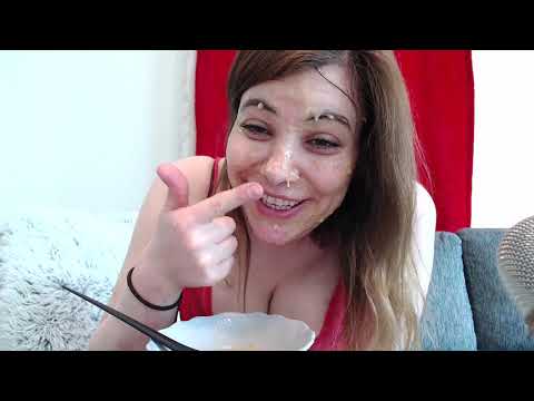 ASMR facemask and hand treatment, VERY QUIET RELAXING SOUNDS, WATCH ME PUT ON MY DAILY FACEMASK.