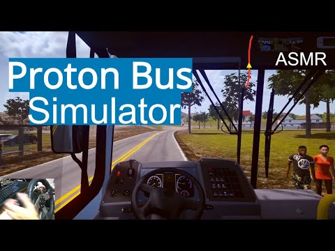 🔴ASMR Proton Bus Simulator gameplay - live gravada (Português | Portuguese)