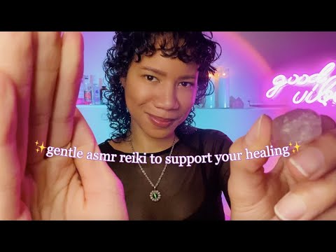 Healing You with Gentle Whispers 😇 | ASMR Reiki | Tingles, Hand Movements, Personal Attention