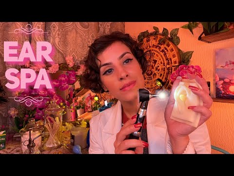 ASMR Ear Spa | INTENSE Ear Irrigation | Wax Removal & Ear Picking | 3Dio Ear Cleaning Spanish Accent