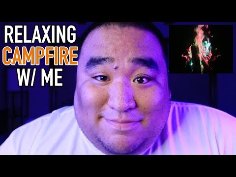 ASMR | Relaxing Campfire with Me 🔥💤