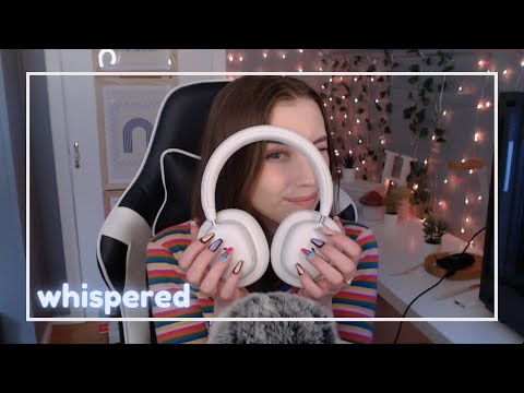 ASMR😴33 items in 33 minutes! Item trigger assortment😌(tapping, scratching, crinkling, whispered)
