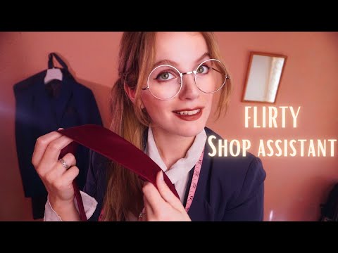 ASMR (increasingly) Flirty Taylor takes your measurements