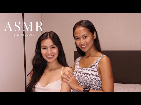 ASMR Tingly Head Massage with Myrna 😍 (Beautiful, Relaxing, Scalp scratching)😴