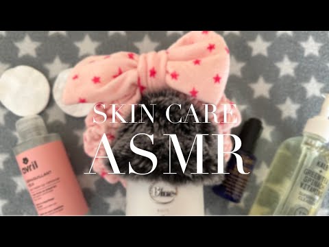 ASMR Doing Your Nighttime Skin Care / Layered Sounds, No Talking