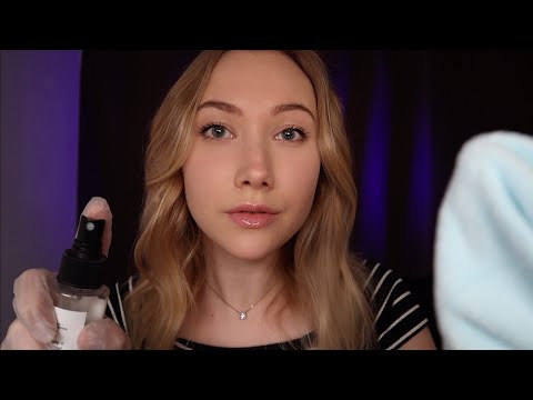 ASMR Up-Close Camera Cleaning (glove sounds, light triggers, lens brushing)