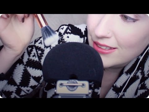 ASMR Microphone Brushing & Scratching w/ Breathy Whispers & Tapping (Relaxation)