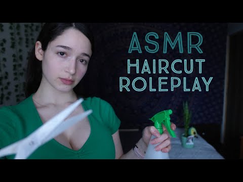 ASMR | Haircut Roleplay ✂️ (Scalp Massage, Hair Brushing, Hair Inspection, Personal Attention)
