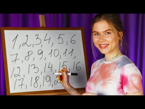 ASMR Teaching You Russian Numbers ~ Soft Spoken