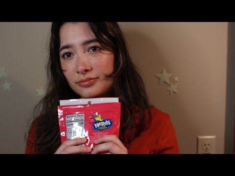 ASMR i hope this candy cheers you up (candy eating, personal attention roleplay)