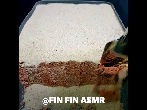 ASMR : Shaving Chocolate Cake Sand [Crunchy&Loudly!] #21