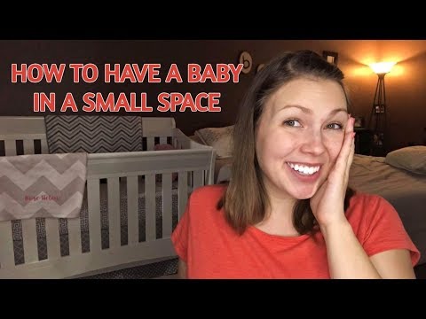 NURSERY TOUR || How To Fit Baby in Master Bedroom || SMALL SPACE HACKS