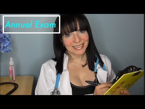 ASMR Roleplay Annual  Physical Exam