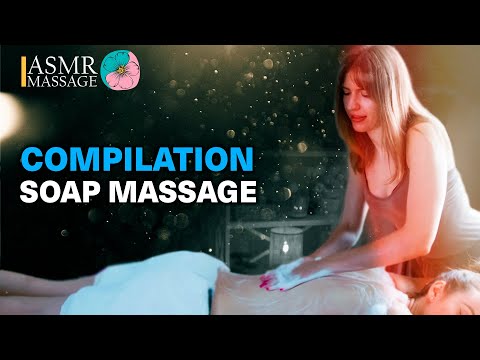ASMR Soap Massage by Olga and Anna