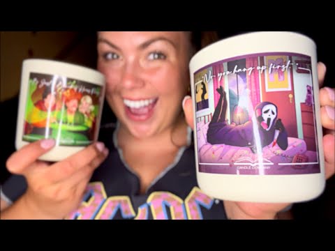 ASMR| HUGE Halloween + Fall CANDLE Haul/Explanation😍🎃🥳 (Story Time Candle Company)
