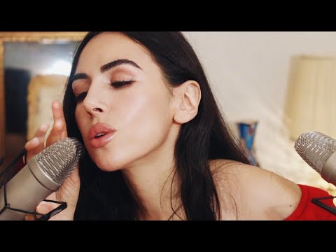ASMR Oh Yesss You'll Love It ❤️ Kissing Sounds & Gentle Hair Brushing ❤️Close Up Whisper ft. Dossier