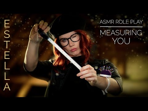 ASMR | ESTELLA "MEASURING YOU" ROLE PLAY | Close-Up Breathy Whispers | Sponsored by Raycon