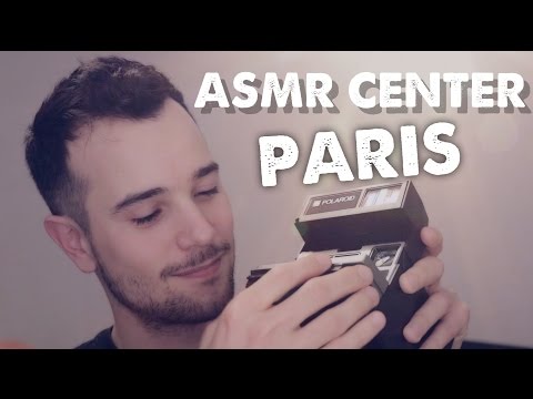 ASMR CENTER in PARIS *TINGLES*  (english role play)