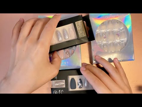 ASMR Which Press-On Nail Will Be The Best One? ~ Softspoken
