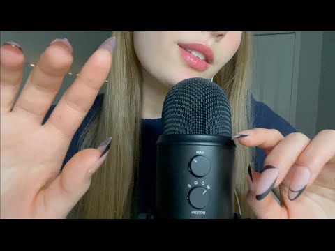 ASMR | DRY & WET M0uth Sounds | Hand Movements