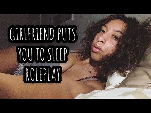 GF PUTS YOU TO SLEEP | Kisses, Hand Movements, Gum Chewing | ASMR LYSS ✨
