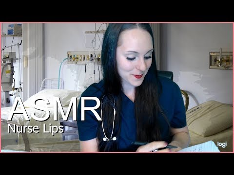 ASMR Nurse lips checkup