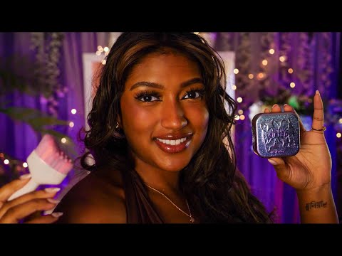 ASMR | Slow & Gentle Pampering, Makeup, and Skincare for Sleep (Personal Attention Roleplay)