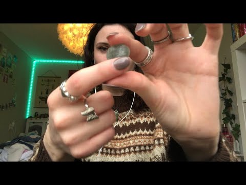 ASMR showing you my crystal collection!