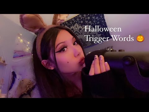 ASMR Halloween Trigger Words 🎃