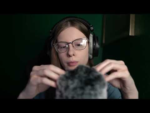 ASMR Playing Around With My New Fluffy Mic Cover (W/ Blue Yeti)