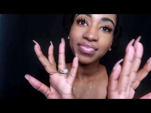 ASMR - Scratching You & Repeating Trigger Words (Mouth Sounds|Hand Movements)