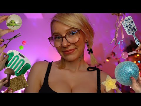 ASMR 100 TRIGGERS in 11 MINUTES