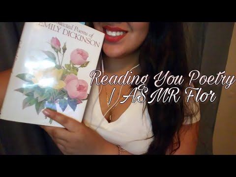 ASMR | Reading to you (Reading Poetry, Emily Dickinson)