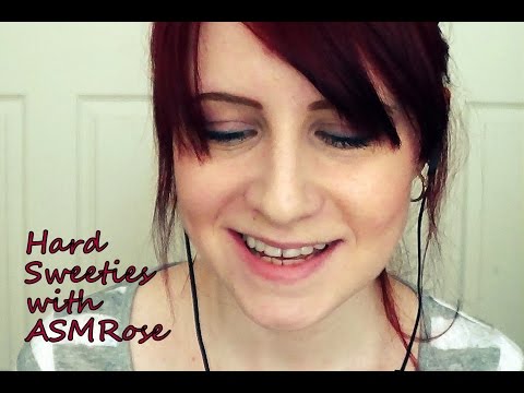 ASMR. Eating Hard Sweets! Mouth Sounds, Soft spoken.