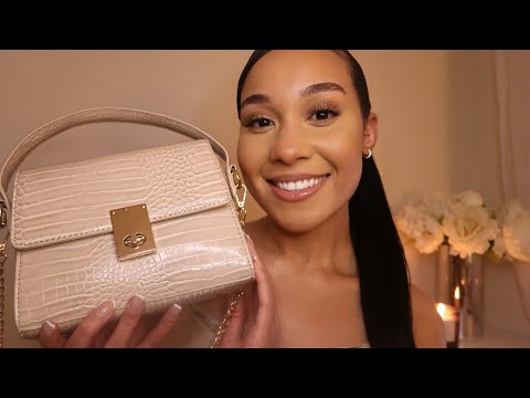 ASMR What's In My Bag 🤎 RELAXING Soft Whispers, Tingles & Tapping For Sleep