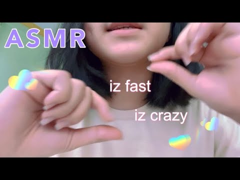 Lo-to-the-Fi ASMR | fast and aggressive | random triggers | hand sounds | leiSMR