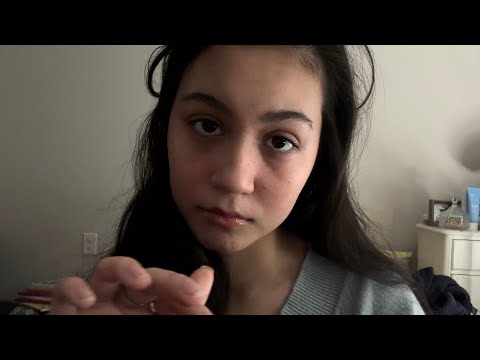 ASMR: repeating “it happened, it’s okay” (comforting whispers ❤️ hand sounds, up close)