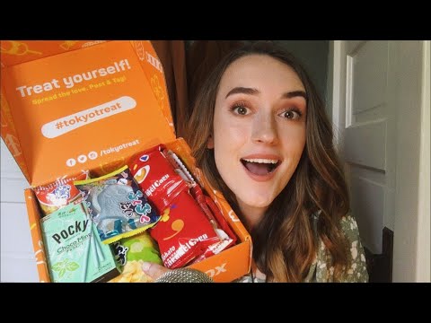 ASMR Snacking with TokyoTreat! (Soft Spoken, Chatty)
