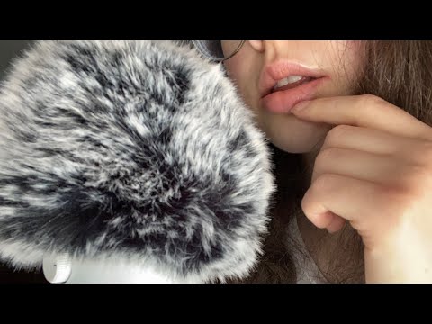 ASMR 40 minutes of fast inaudible/semi inaudible whispering with tapping (fast ASMR) (mouth sounds)