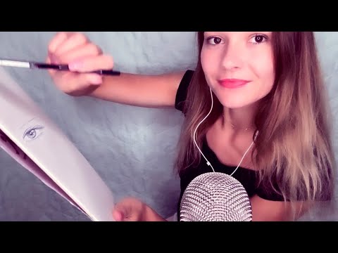 ASMR drawing on paper for stress relief relaxation (no talking)